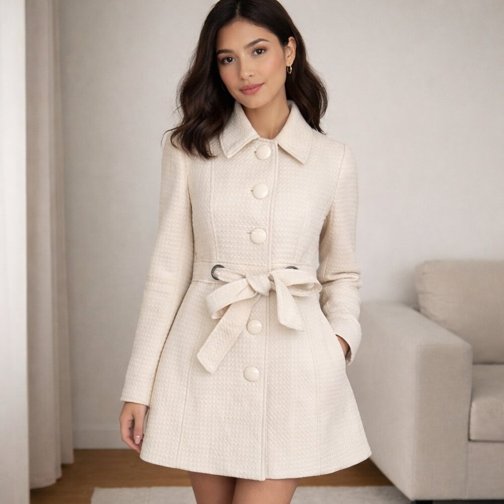 🧡 Host Pick! 🧡 Tulle brand vintage inspired spring coat - size S